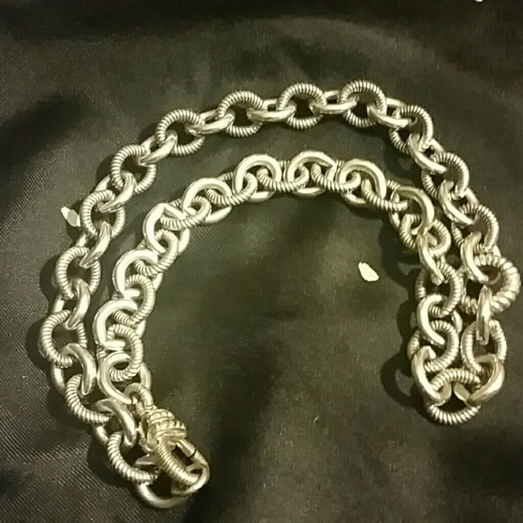 Judith Ripka 18" 925 Sterling Silver Necklace - Picture 2 of 7